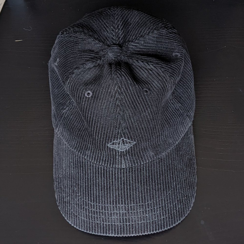 Battenwear Field Cap in Black Corduroy